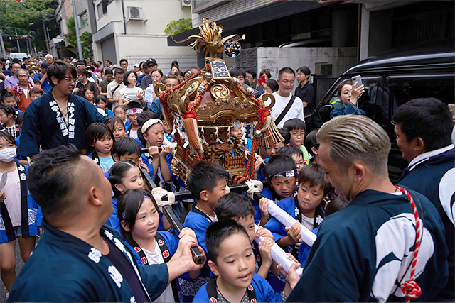 子供神輿・山車巡行