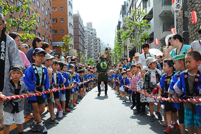 神幸祭巡行