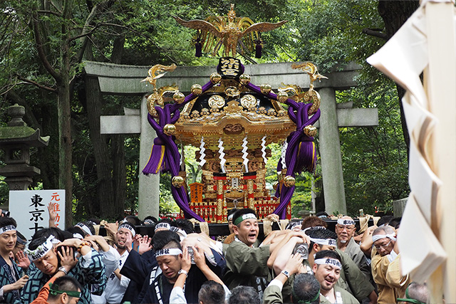 神幸祭巡行